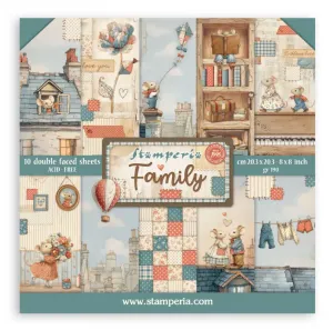 Family 8x8 Papers, 10 sheets